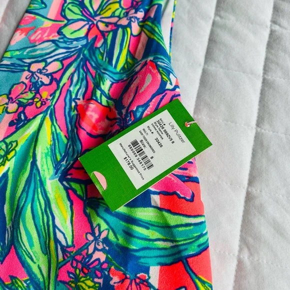 Lilly Pulitzer Vibrant Floral Tank Top Dress - Picture 2 of 9